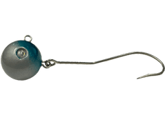 Lk Baits jigová hlavička (magická koule) modrostříbrná s háčkem 200g