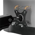 Držák monitoru Brateck LDT60-C012 HEAVY DUTY stolní pro 1 monitor, černý