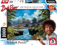 Schmidt Puzzle Bob Ross: Vodopád na pasece 1000 dílků