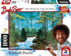Schmidt Puzzle Bob Ross: Osamělý most 1000 dílků