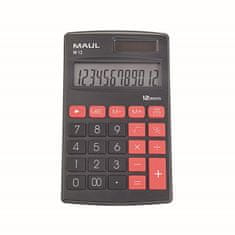 MAUL Kapesní kalkulačka M12 - 12 míst, černá