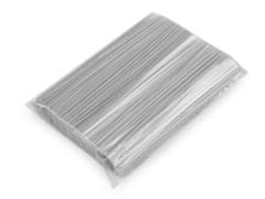 Vázací drátek transparent délka 10 cm - transparent