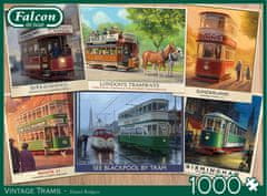Puzzle Historické tramvaje 1000 dílků