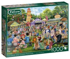 Falcon Puzzle Slavnost klobás a cideru 1000 dílků