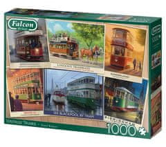 Falcon Puzzle Historické tramvaje 1000 dílků