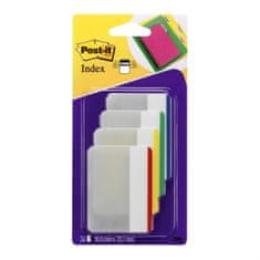 Post-It Supersilné záložky - 50,8 x 38,1 mm, mix barev, 4 x 6 ks