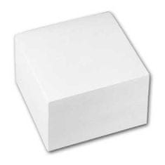 Papírový bloček - špalíček, bílý