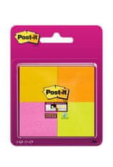 Post-It Bločky Super Sticky - 47,6 x 47,6 mm, žluté, 6 ks