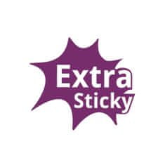 HOPAX Stick’n by Samolepicí bloček Extra Sticky Stickn by - 76 x 76 mm, neonově žlutý
