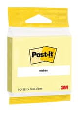 Post-It Samolepicí bloček - 76 x 76 mm, kanárkově žlutý
