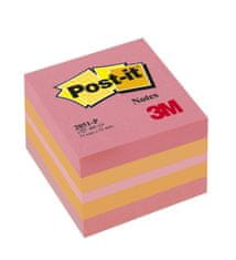 Post-It Minibločky v kostce, pink