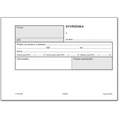 Typos Příjmový pokladní doklad - číslovaný, 2x 50 listů
