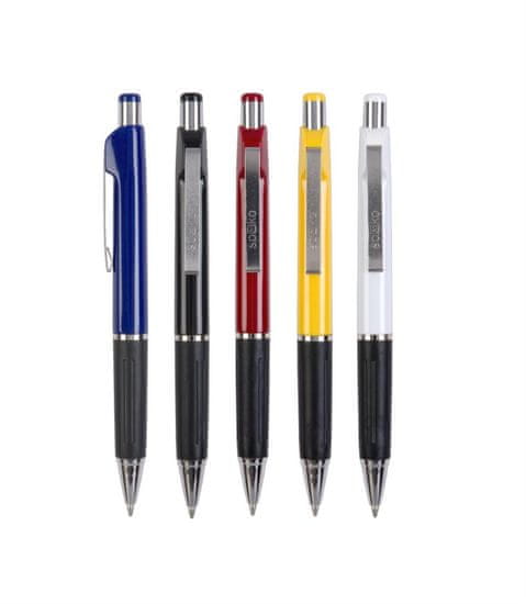 Spoko Kuličkové pero 114 - modrá náplň, 0,5 mm