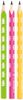 Grafitové tužky Neon JUMBO - trojhranné HB, 6 ks