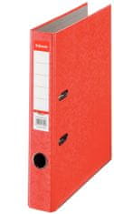 Esselte Pákový pořadač - A4, kartonový, hřbet 5 cm, červený