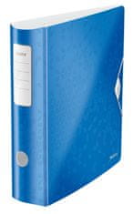 Leitz Pákový pořadač WOW 180° - A4, celoplastový, šíře hřbetu 8,2 cm, modrý