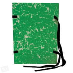 HIT Spisové desky Office - A4, s tkanicí, zelené, 25 ks