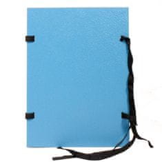 HIT Spisové desky Office - A4, s tkanicí, modré, 25 ks