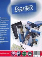 Bantex Prospektové obaly na fotografie 13 x 18 cm "U" závěsné - A4, 80 mikronů, 10 ks