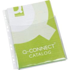 Q-Connect Závěsný obal na katalogy A4, PVC, 5 ks