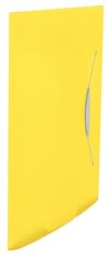 Esselte Desky na dokumenty s chlopněmi a gumičkou VIVIDA - A4, žluté