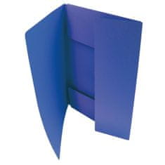 HIT Papírové desky s chlopněmi Office - A4, modré, 50 ks