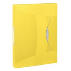 Esselte Box na spisy s gumičkou VIVIDA - A4, žlutý