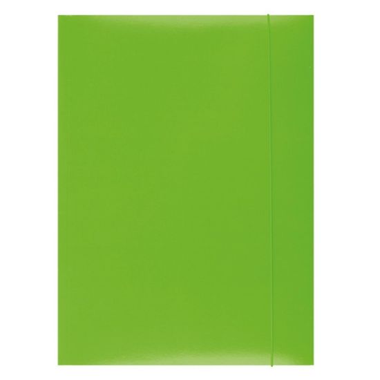 OFFICE products Desky papírové s gumičkou A4, zelené