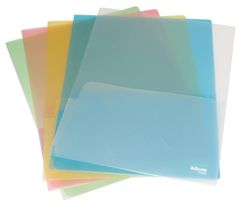 Esselte Desky s vnitřní chlopní - A4, dvojité, 180 mikronů, barevné, 5 ks
