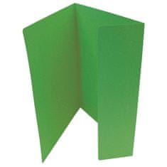 HIT Papírové desky s jednou chlopní Office - A4, zelené, 20 ks