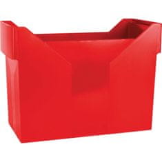 Donau Box na závěsné desky - plastový, červený