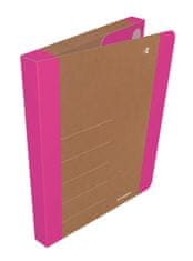 Donau Box na spisy Life - A4, 3 cm, růžový