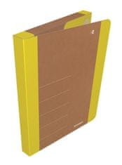 Donau Box na spisy Life - A4, 3 cm, žlutý