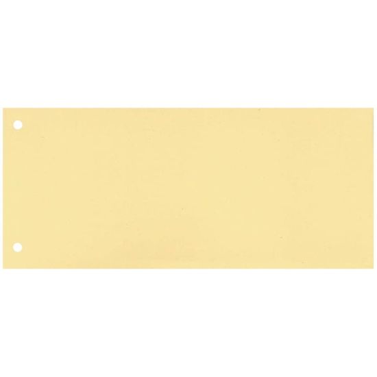 Q-Connect Papírový rozřazovač 1/3, žlutý, 100 ks