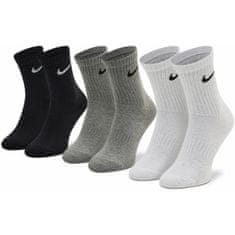 Nike Vysoké bavlněné ponožky Nike EVERYDAY CUSHIONED (3 PAIRS), XL
