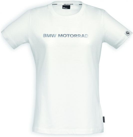 Bmw triko MOTORRAD 24 dámské bílo-stříbrné