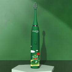 MG WhySmile dětský elektrický zubní kartáček, zelená