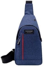 Camerazar Pánský sportovní batoh přes rameno, syntetická tkanina Oxford, voděodolný, 70-130x17x31 cm