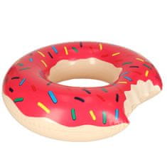 Aga Dětský nafukovací kruh Donut 50cm Růžový