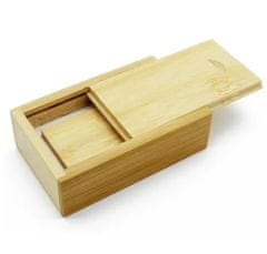 Dřevěný SET: USB hranol a box, bambus, 16 GB, USB 2.0
