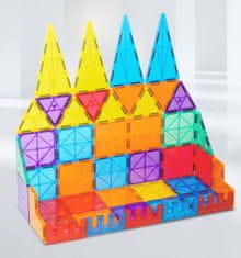 Magnetic Tiles Magnetická stavebnice pro děti sada 100ks – Magnetic Tiles