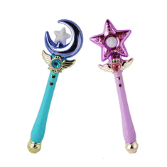 CAB Toys Kouzelná hůlka modrá s měsíčkem Magic Princes