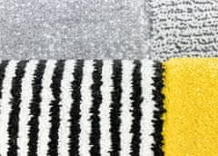 Ayyildiz kusový koberec Alora A1039 80x150cm žlutá