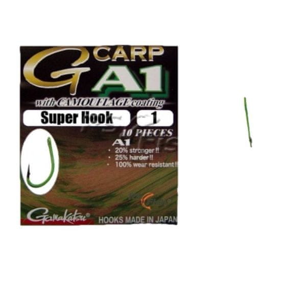 Gamakatsu Háček G-Carp A1 Super Hook Camo Green 2