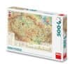 Puzzle Mapa české republiky 500 puzzle