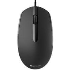 Canyon Počítačová myš M-10 / optická/ 3 tlačítek/ 1000DPI - černá