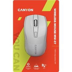 Canyon Bezdrátová počítačová myš CMSW07 - bílá