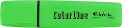 Victoria Zvýrazňovač "ColorLine", zelená, 1-5mm