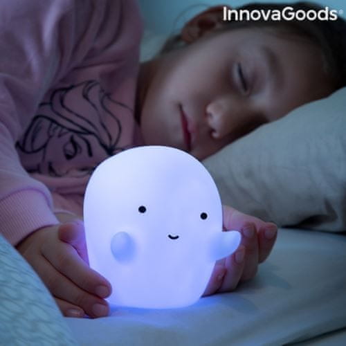 InnovaGoods Barevná LED lampa ve tvaru ducha Glowy InnovaGoods - 8435527815295
