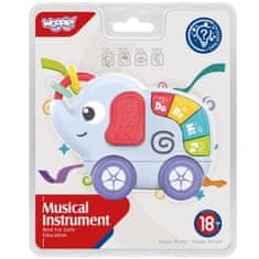 WOOPIE WOOPIE BABY Smyslová hudební hračka sloník